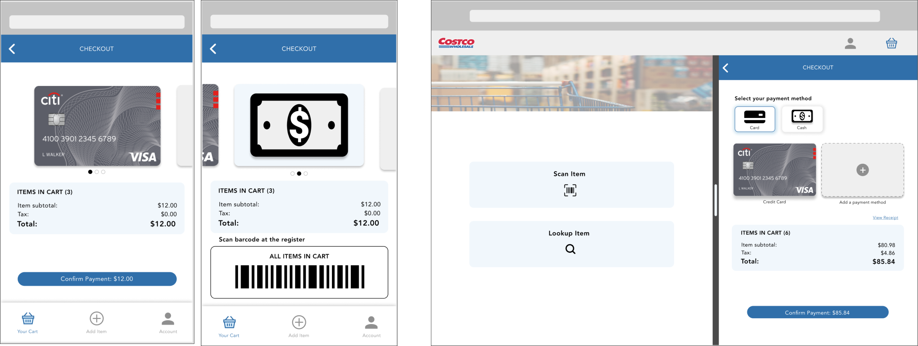 the updated prototype we made of our web app